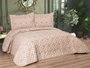 L'essentiel linge de maison Juego de colcha doble Parolin Beige